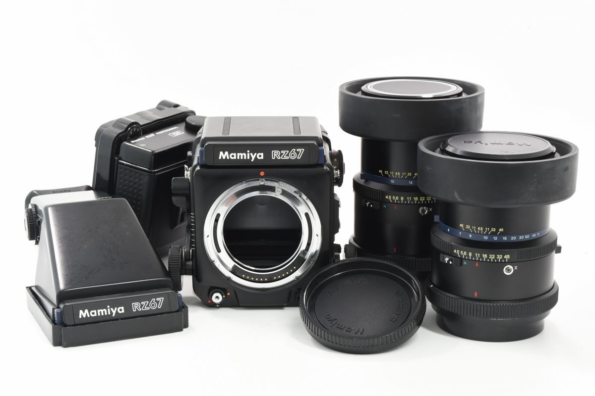 USED】MAMIYA/マミヤ/M645 1000S/中判カメラ/レンズ付き 新品級Mamiya