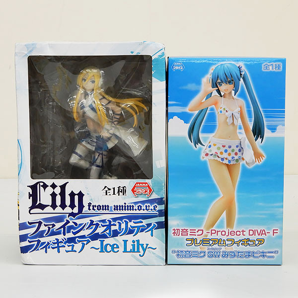 ニシ 未開封【ディスプレイステージ付き】初音ミク　ボーカロイド#01 ジャンク扱い 未開封含む◇ボーカロイド ボカロ フィギュア 計11体