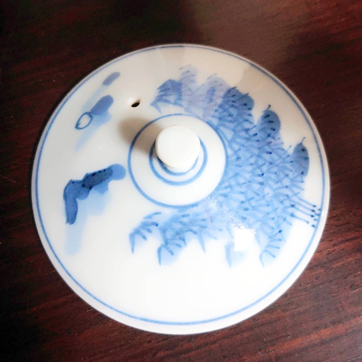 京焼 竹泉 染付 青華磁 茶器 造 三浦竹泉 三浦 磁器