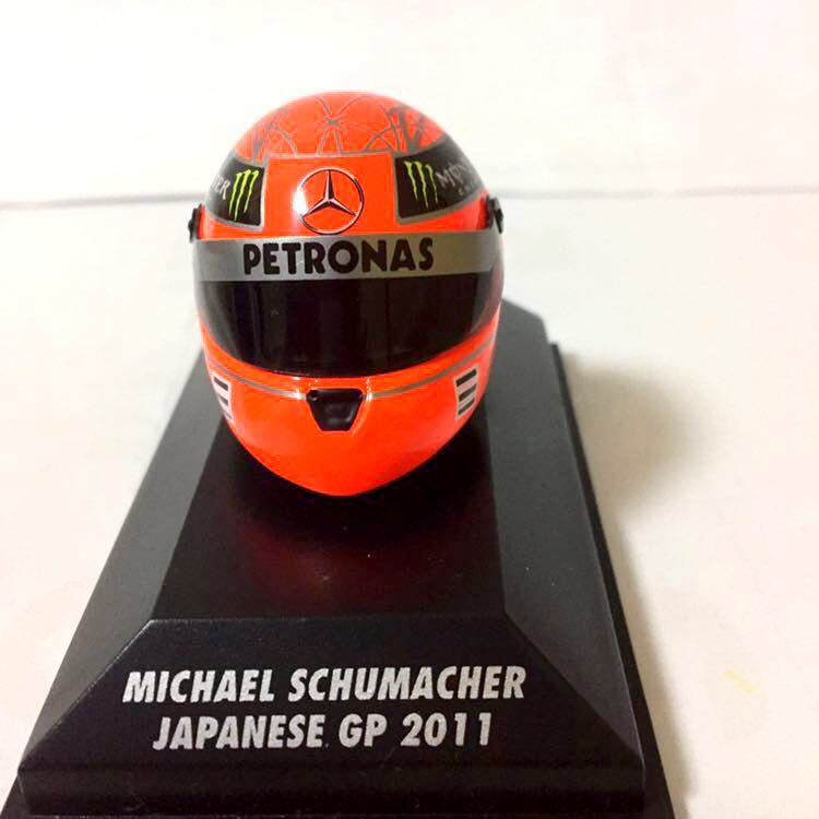 ☆1⁄12 J.F.C『M.シューマッハ 2011』ヘルメット☆ F1 ミハエル