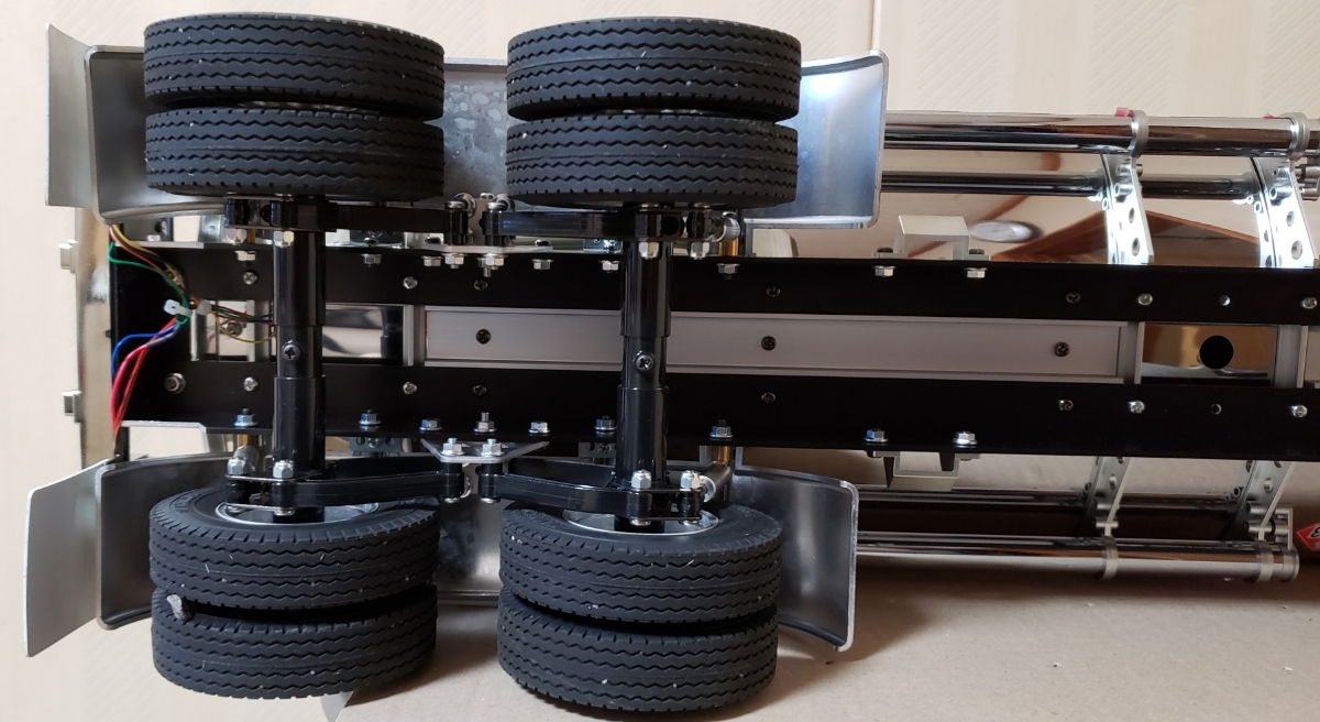 【中古美品】タミヤ(TAMIYA)1/14ビッグトレーラー フューエルタンクトレーラー_4