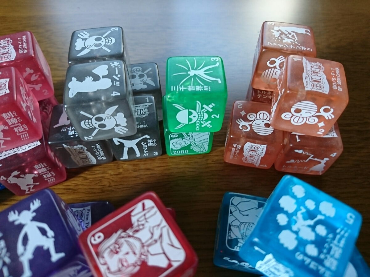 ワンピース クリスタルサイコロ ダイスまとめて35個セット One Piece ルフィ ナミ ゾロ サンジ チョッパー ワンピースキャラクター グッズ One Piece 売買されたオークション情報 Yahooの商品情報をアーカイブ公開 オークファン Aucfan Com