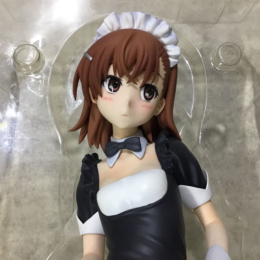 コトブキヤ 4-Leaves 1/6 御坂美琴 とあるメイド姿の超電磁砲、白井 コトブキヤ とある科学の超電磁砲 御坂美琴 白井黒子 メイド