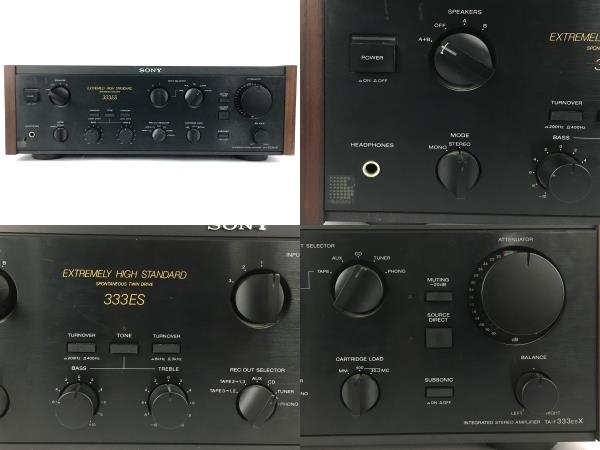 ジャンク SONY TA-F333ESX プリメインアンプ 音響機材 オーディオ