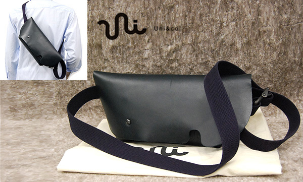 名作！美品 定価￥29，580 ユニアンドコー uni＆co. 「MESSENGER BAG