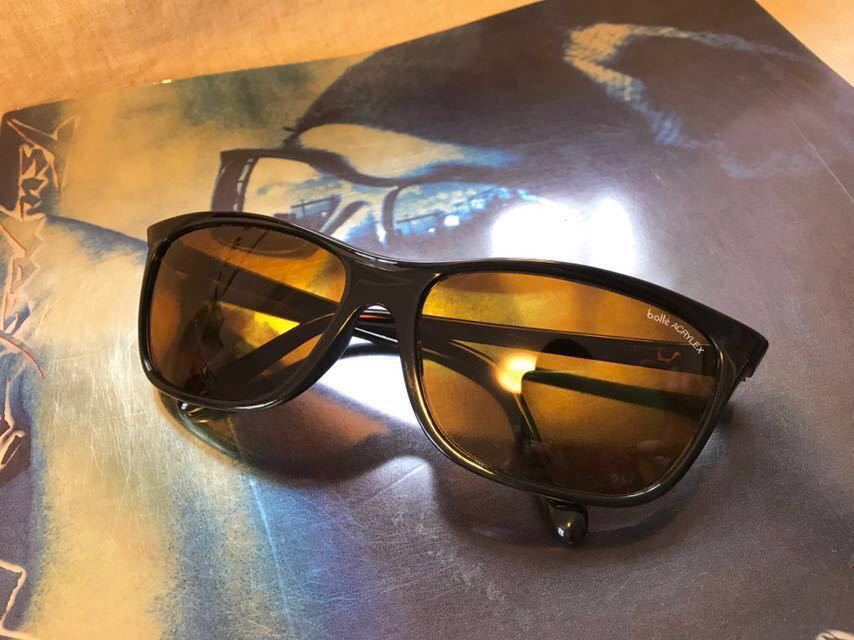 長渕剛 サングラス bolle ACRYLEX ブラウンレンズ vintage 眼鏡