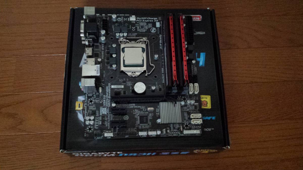 i7 4770K B85M DS3H メモリ マザー 1150 GIGABYTE - gigabyteの通販