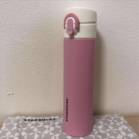 即決★ 軽量 スタバ スリム ハンディーステンレスボトル ピンク 400ml 廃盤 レア スリムハンディ ステンレス ボトル 限定 レア サーモス