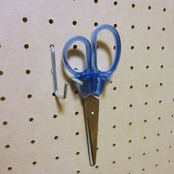 有孔ボード用ペグフック25個Ｊ型＋α（ペグボード・パンチングボード用）【送料込み】_4