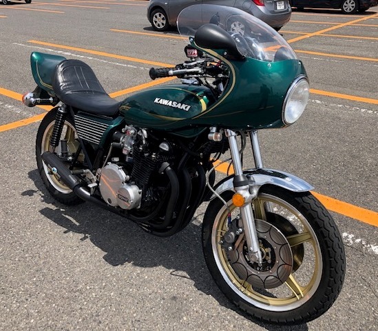 Z1Z2用三和タイプテールカウル＆純正加工シートKZ900A4D1Z750FOUR