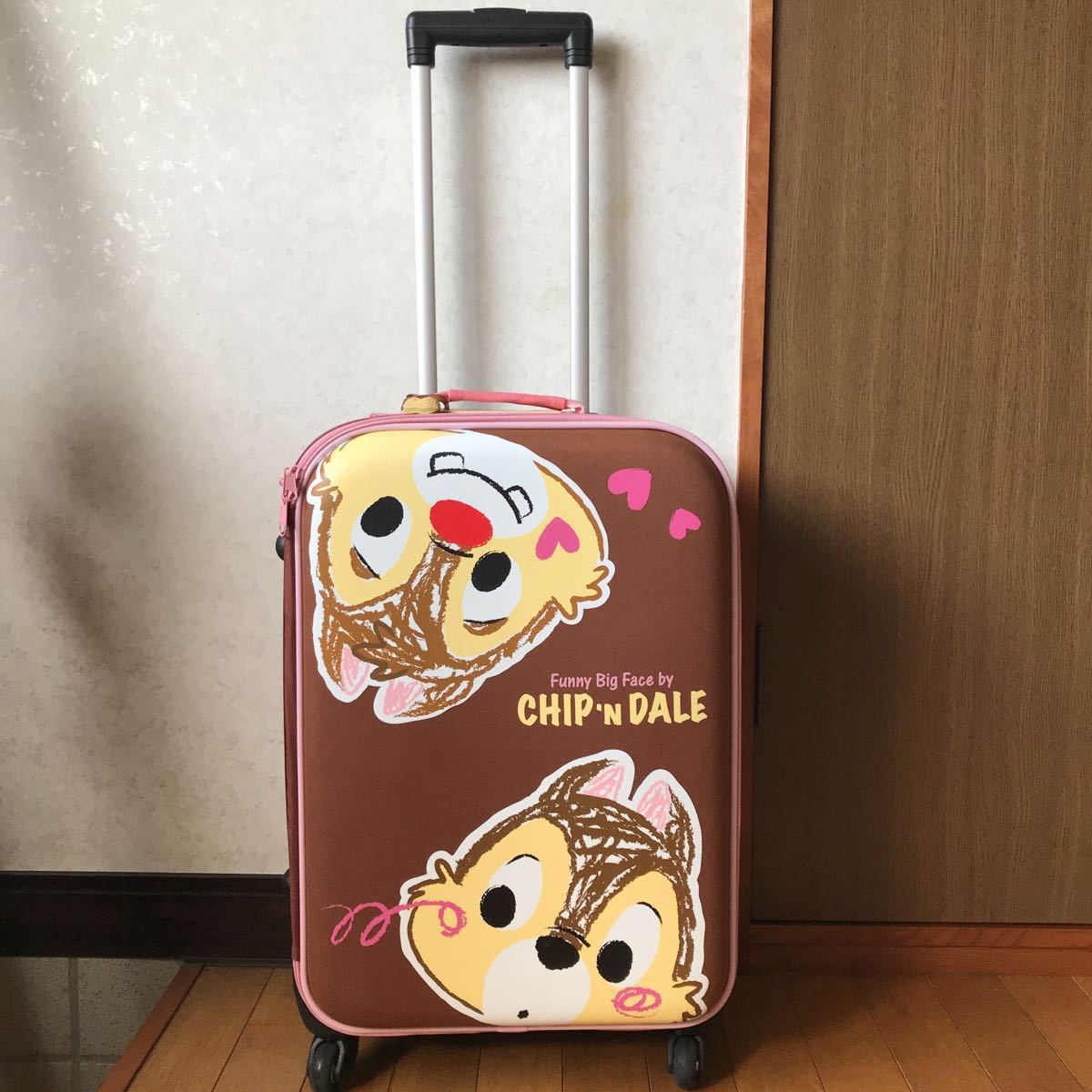 チップとデール キャリーケース ディズニー 買い店舗 チップ＆デール キャリーバッグ ディズニー CHIP′n DALE