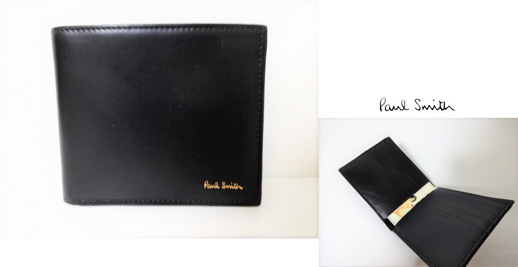 未使用級 ポールスミス ネイキッドレディ 二つ折り イタリア製 ポールスミスPaul Smith【新品・ネイキッドレディ】2つ折り財布＊小銭