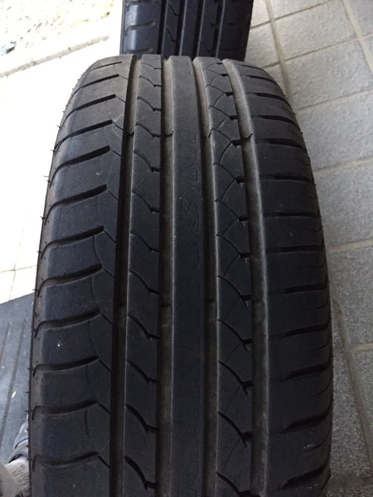 195/55Ｒ/16 プジョー 純正ホイール バリ溝タイヤ付き