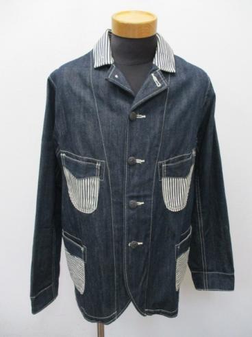 JOE McCOY DENIM Hickory 切り返し カバーオール 美中古 サイズ 不明