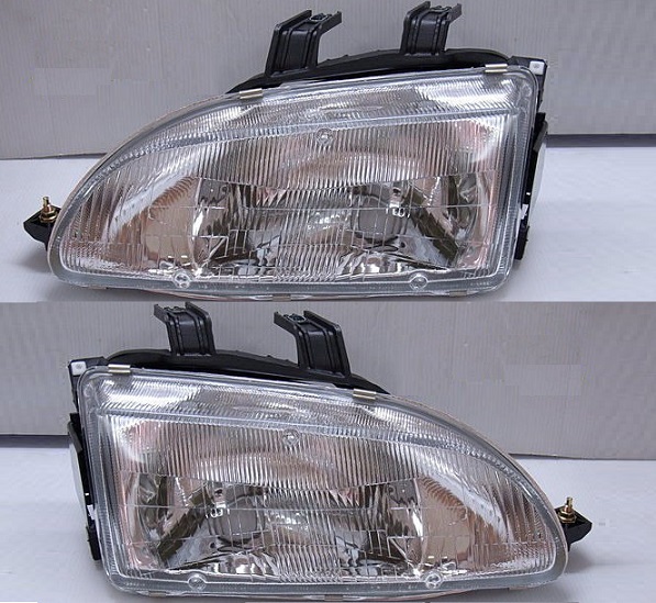 92-95 シビック EG/EJ 純正型 H4ヘッドライト 左右新品 【公式通販】