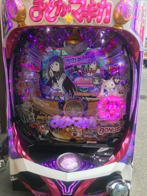 実機　CRぱちんこ魔法少女まどか☆マギカ　循環加工式