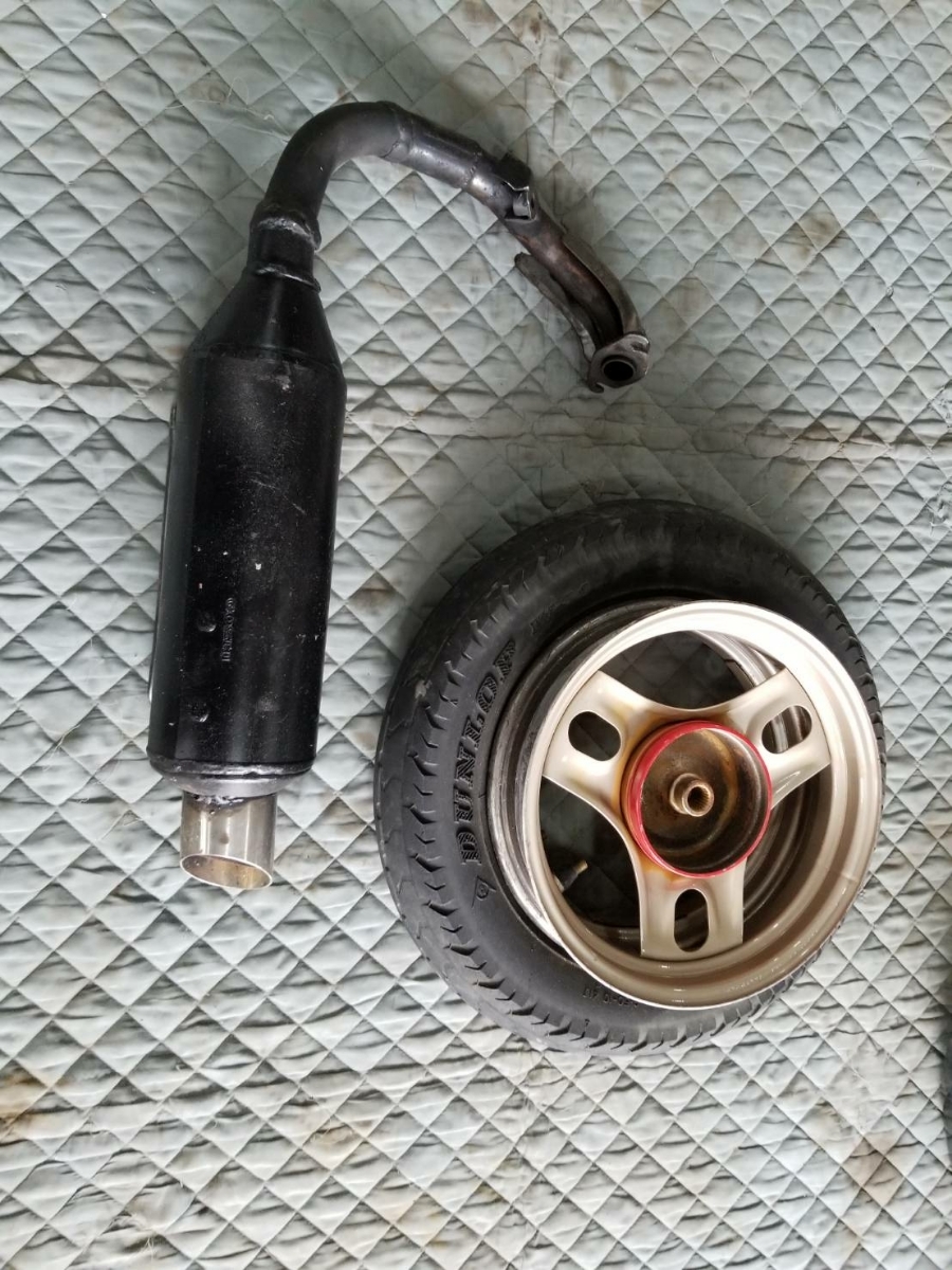 2026年最新Dio スーパーディオ ZX 極太 深リム ホイール ワンオフ 専用