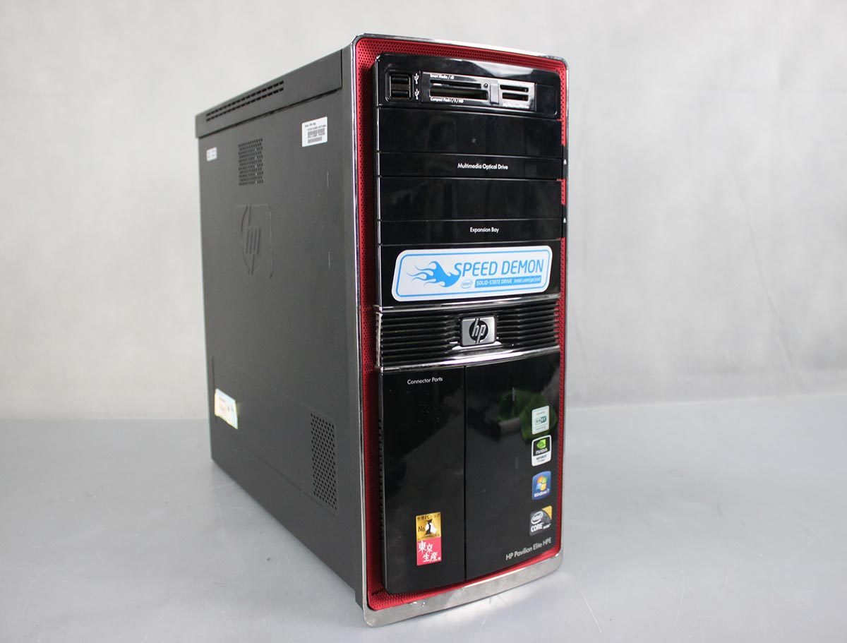 HP Pavilion Desktop PC HPE BTO組立てPC ＋ HPE-190jp⁄CT 電源が入ら