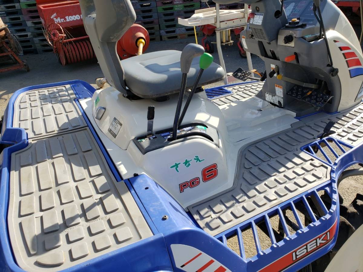AGM】ISEKI 6条 田植え機 PG6 イセキ ヰセキ さなえ 農業 車体 【公式