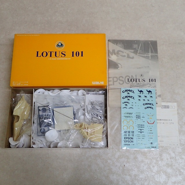 未組立 ウェーブ 1/24 ロータス 101 レジンキット WAVE LOTUS【20