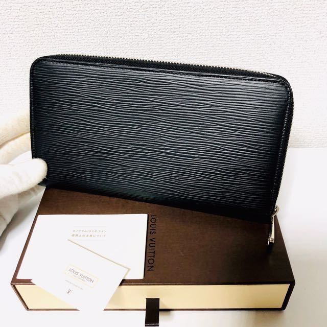 974★超極美品★ルイヴィトン★ジップ 長財布 オーガナイザー マットブラック★正規品★