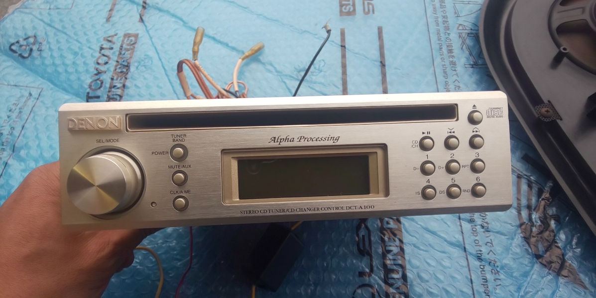 DENON CDデッキ DCT-A100 動作未確認