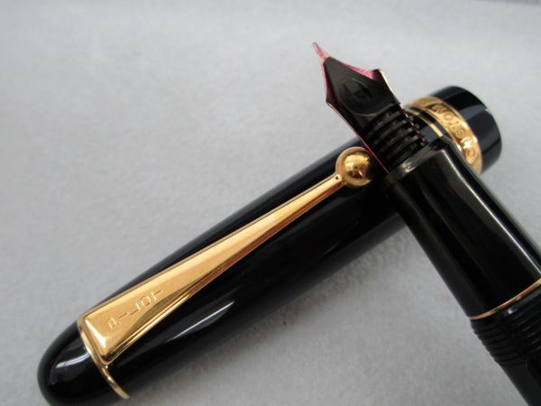 筆記未確認 PILOT パイロット CUSTOM ART CRAFT 14K-585 10 M刻印 木目