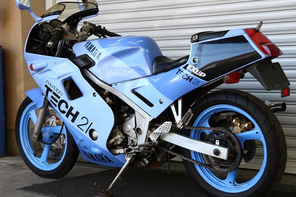 FZR250/TECH21/今年の8耐に復活！/資生堂TECH21カラー/2KR/ケニー