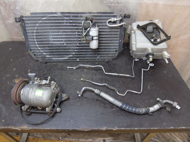 RPS13 180SX SR20DET ACエアコンコンプレッサー コンデンサー