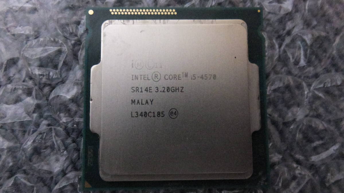 Intel Core i5-4570 Processor 3.2GHz 6MB ☆①中古CPU☆intel Intel Core i5-4570 Processor 3.2GHz 6MB ☆①中古CPU☆intel