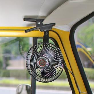 扇風機 レトロ 12V ファン 送料込み にぴったり クラシックカー カー