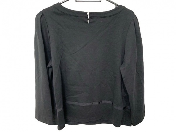 トゥービーシック TO BE CHIC 七分袖カットソー サイズ46 XL 黒 