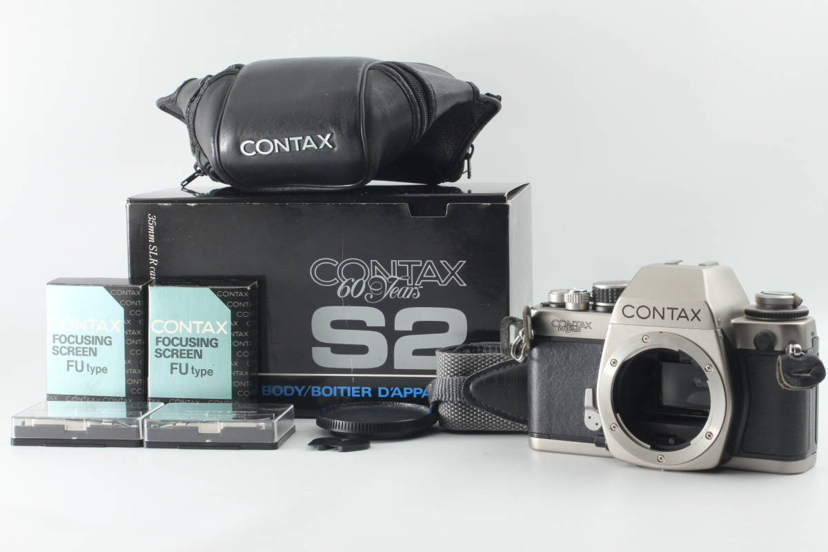 元箱付き・動作確認済み】 CONTAX コンタックス S2 60周年記念モデル
