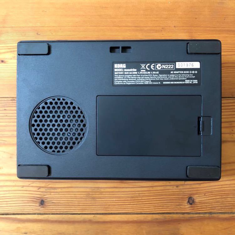 ☆送料無料 美品 動作確認済 KORG monotribe コルグ モノトライブ