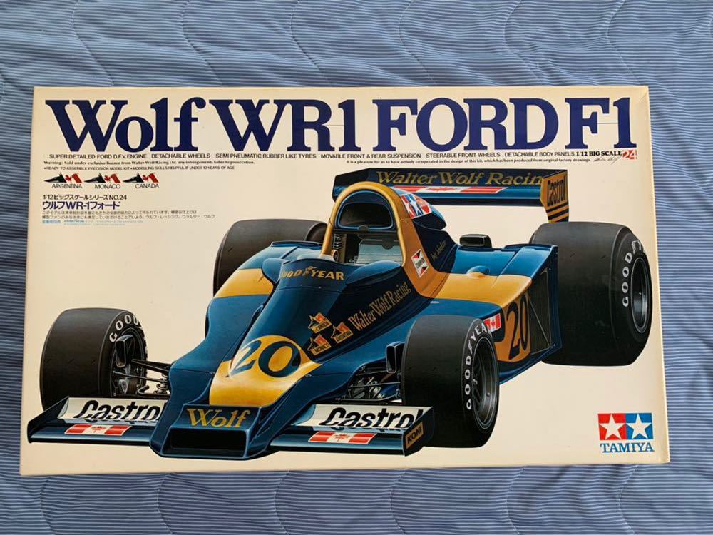 タミヤ 1/12 ウルフ WR-1 フォード 未組立 タミヤ 1/12 ウルフWR1 フォード 未組立