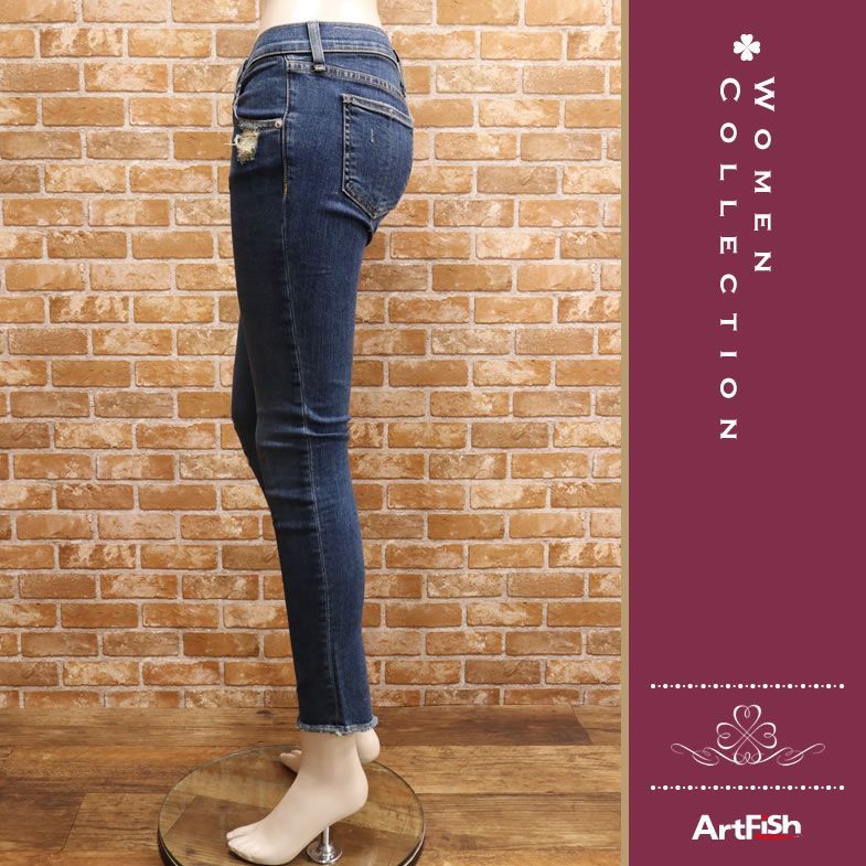 1円/rag & bone/26インチ/スキニーデニムパンツ SKINNY ハイライズ 