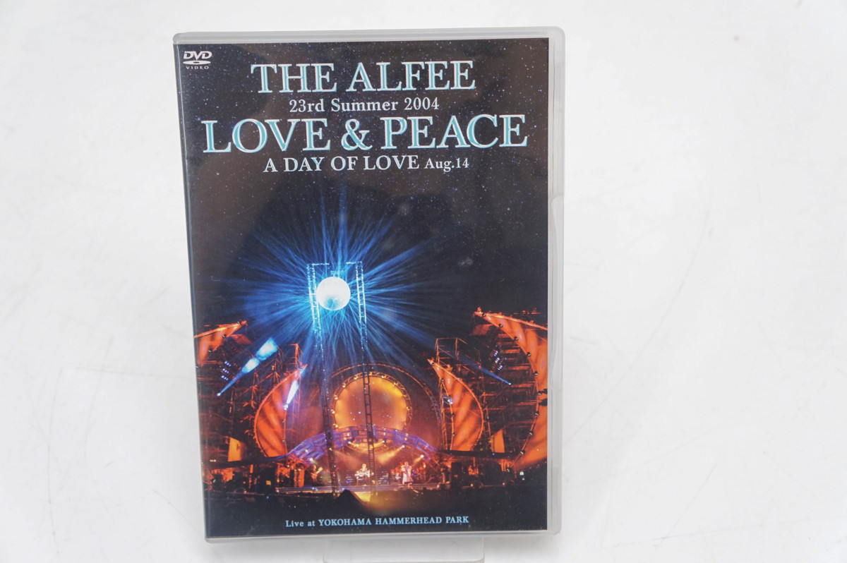 THE ALFEE DVD 23rd Summer 2004 LOVE & PEACE A DAY OF LOVE Aug.14 ライブ DVD アルフィー