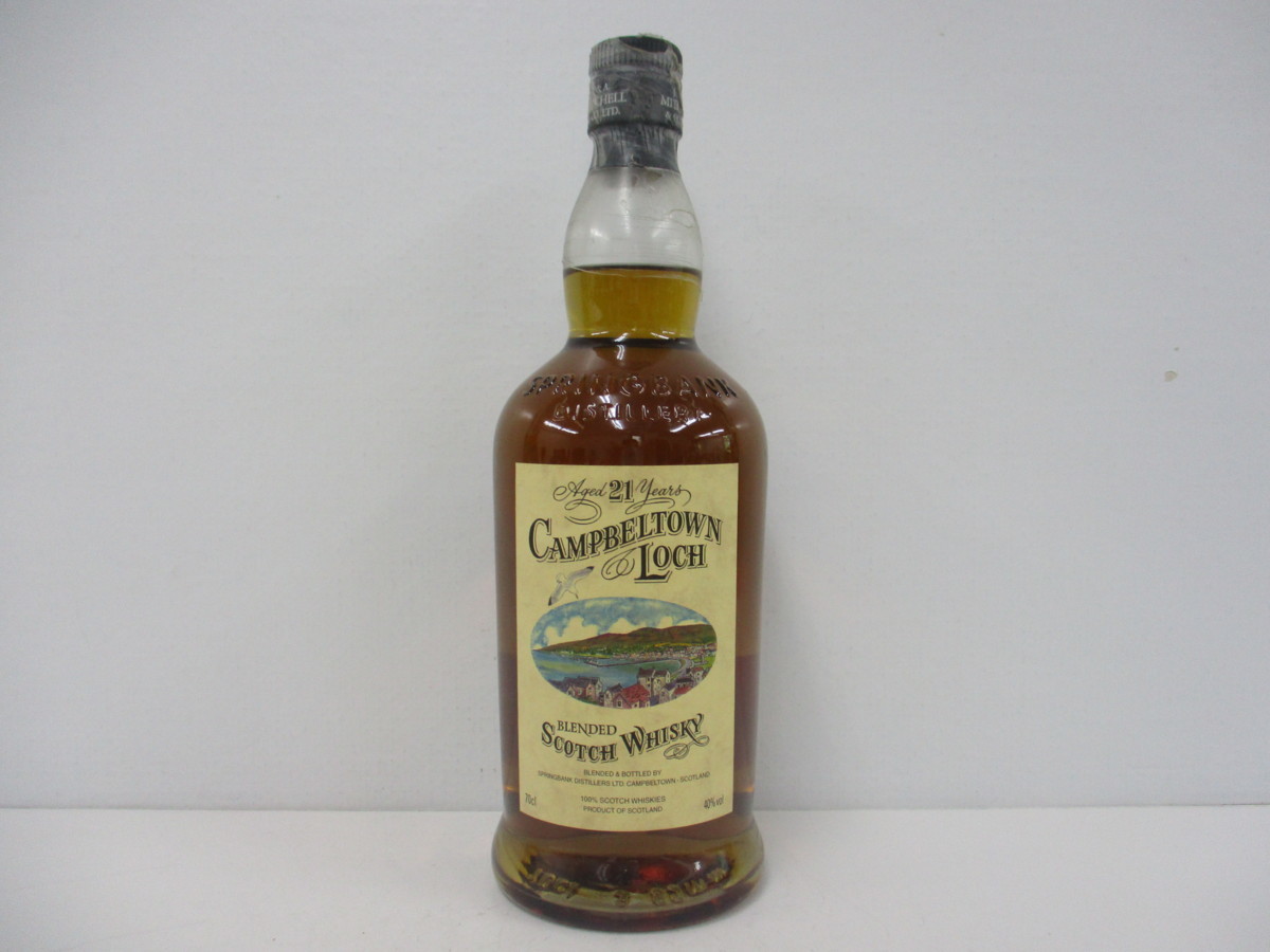 【HOT，最新作】 Ｋ502 古酒 未開栓 CAMPBELTOWN LOCH 25 YEARS キャンベルタウンロッホ 25年 700ml40% スコッチウイスキー(スコッチ)｜売買されたオークション情報、yahooの商品情報をアーカイブ公開 - オークファン スコッチ
