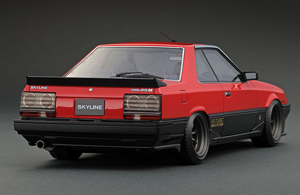 IG 1/18 Nissan Skyline 2000 RS-X Turbo-C (R30) Red IG0990 ignition