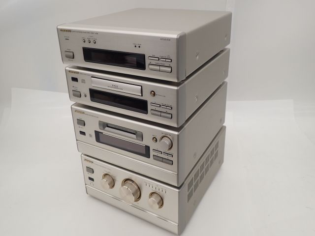 ONKYO A-922MLTD アンプ C-722M CDプレイヤー MD-122MX MDプレイヤー T