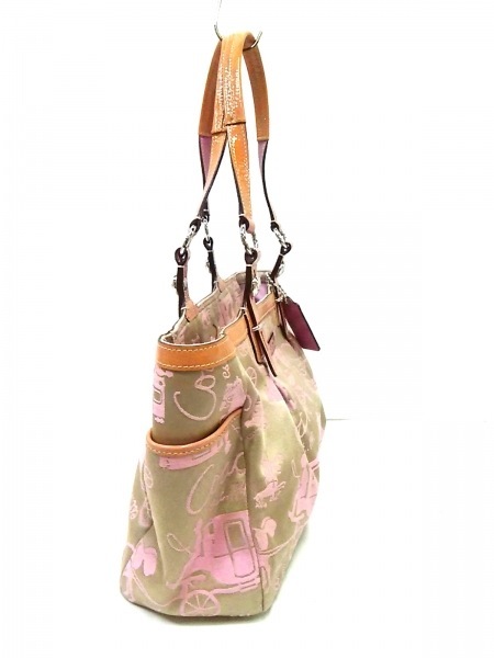 レディース 【美品】COACH コーチ トートバッグ 馬車柄 ギャラリー