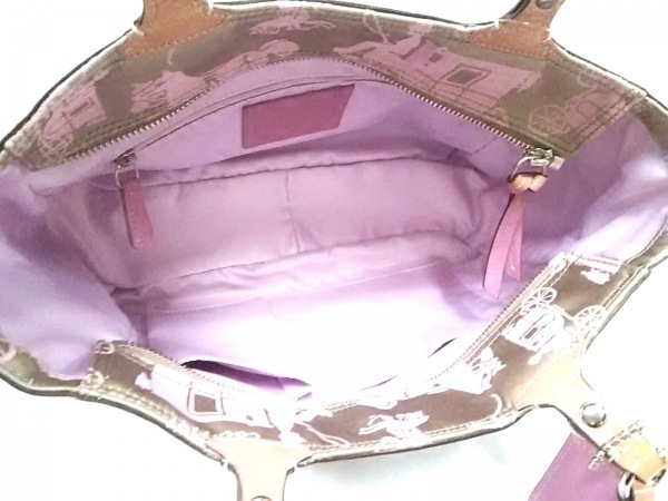 レディース 【美品】COACH コーチ トートバッグ 馬車柄 ギャラリー