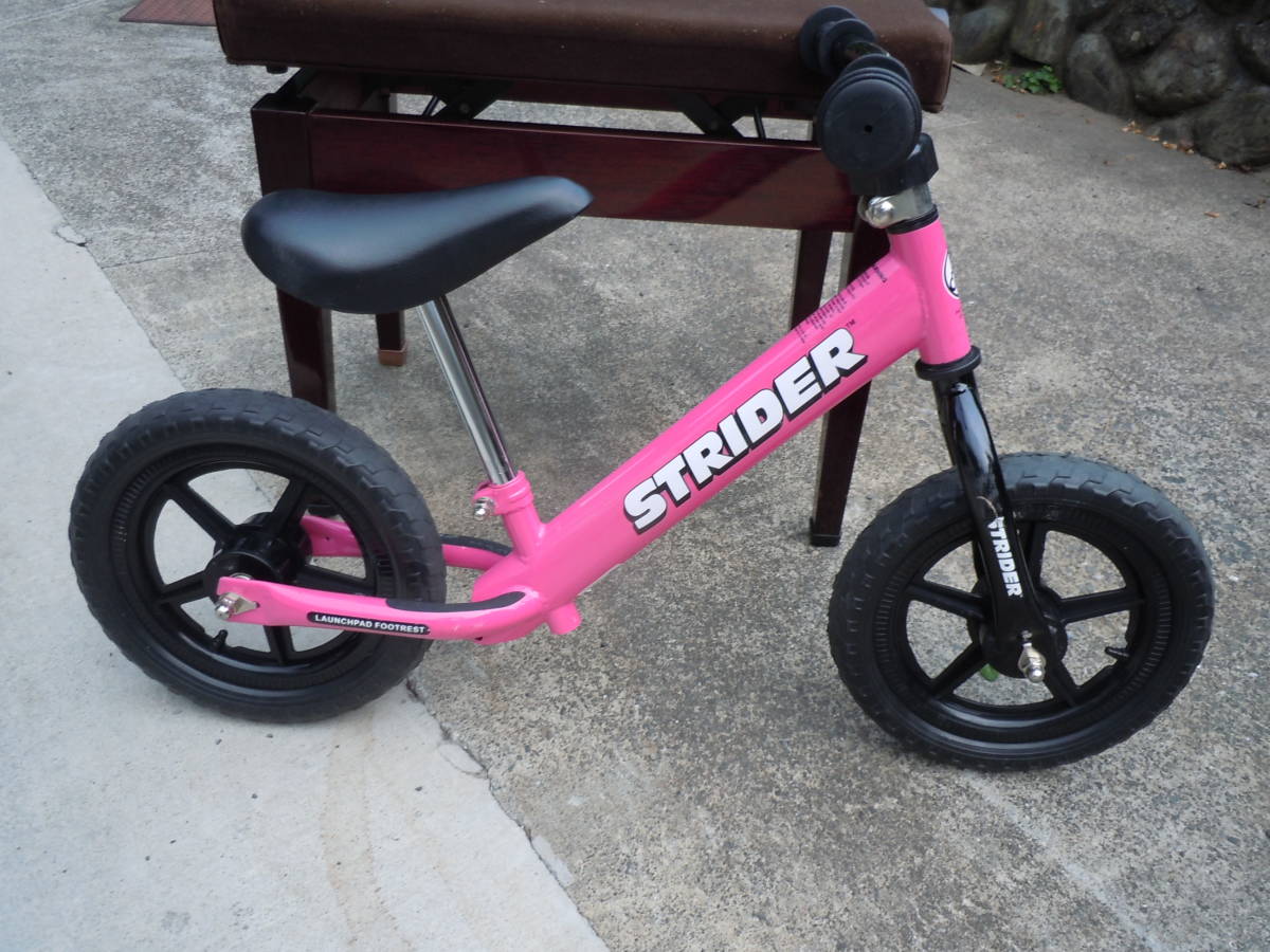 STRIDER SPORT ピンク バランスバイク ストライダー STRIDER Sport 12