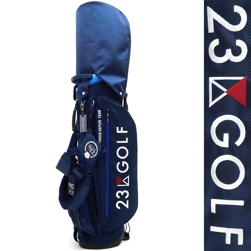 100%新品，定番 23区 GOLF ゴルフ 東京発大人の遊び心 超軽量型 2.9kg 9.5型 6分割 ロゴ刺繍 ナイロンメッシュ スタンド式 キャディバッグ 100 a0630_tt(キャディバッグ)｜売買されたオークション情報、yahooの商品情 キャディバッグ