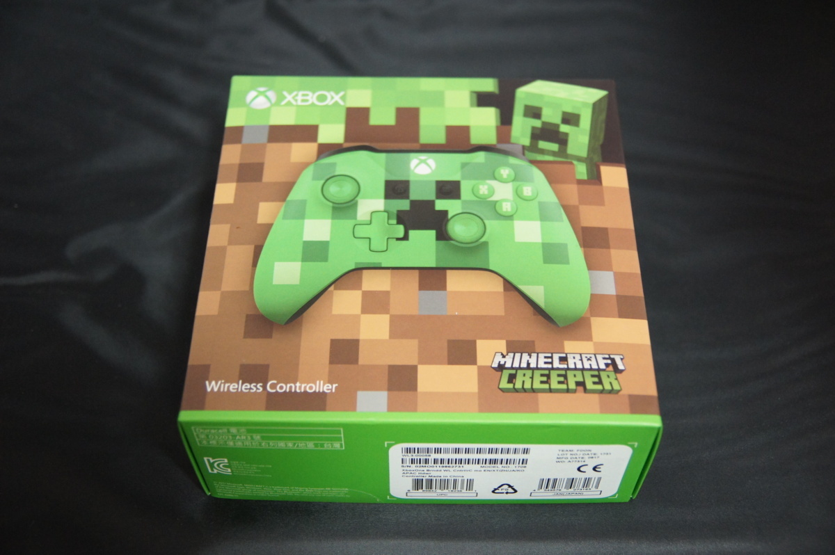 Xbox ワイヤレス コントローラー (Minecraft Creeper)