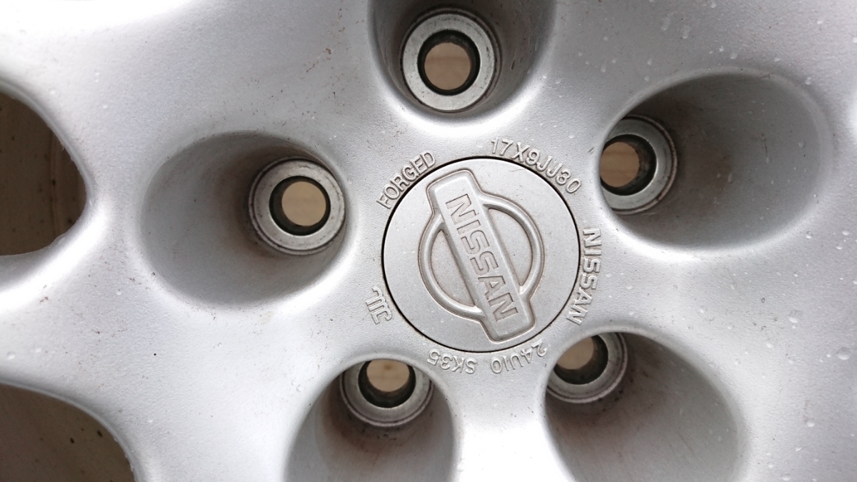 日産スカイラインR33GTR純正ホイール2本中古