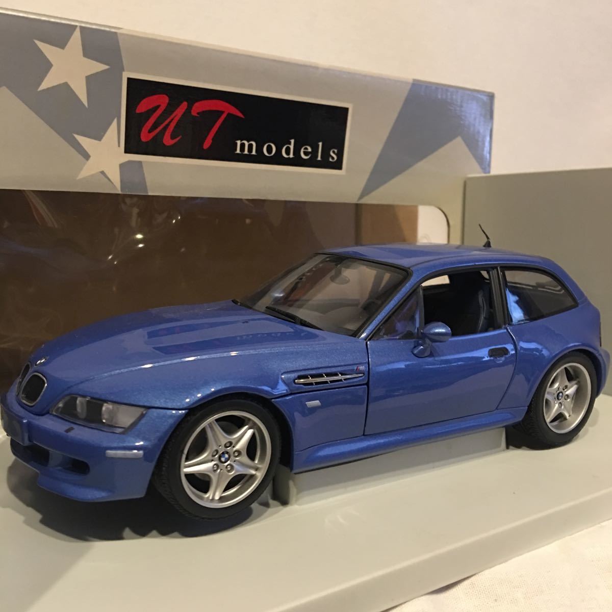 UT models 1/18 BMW Z3 M coupe ライトメタリック・ブルー UTモデルズ 