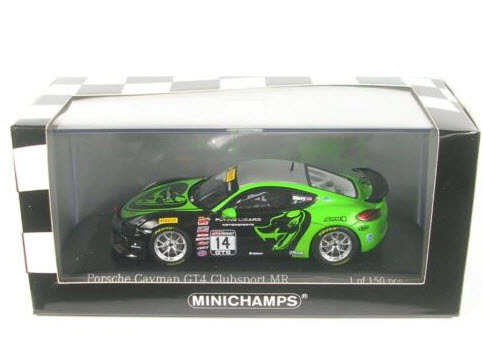 PMA 1/43 Porsche 981 ケイマン GT4 Clubsport PMA 1⁄43 ポルシェ ケイマン GT4 981 クラブスポーツ イエロー PMA 1