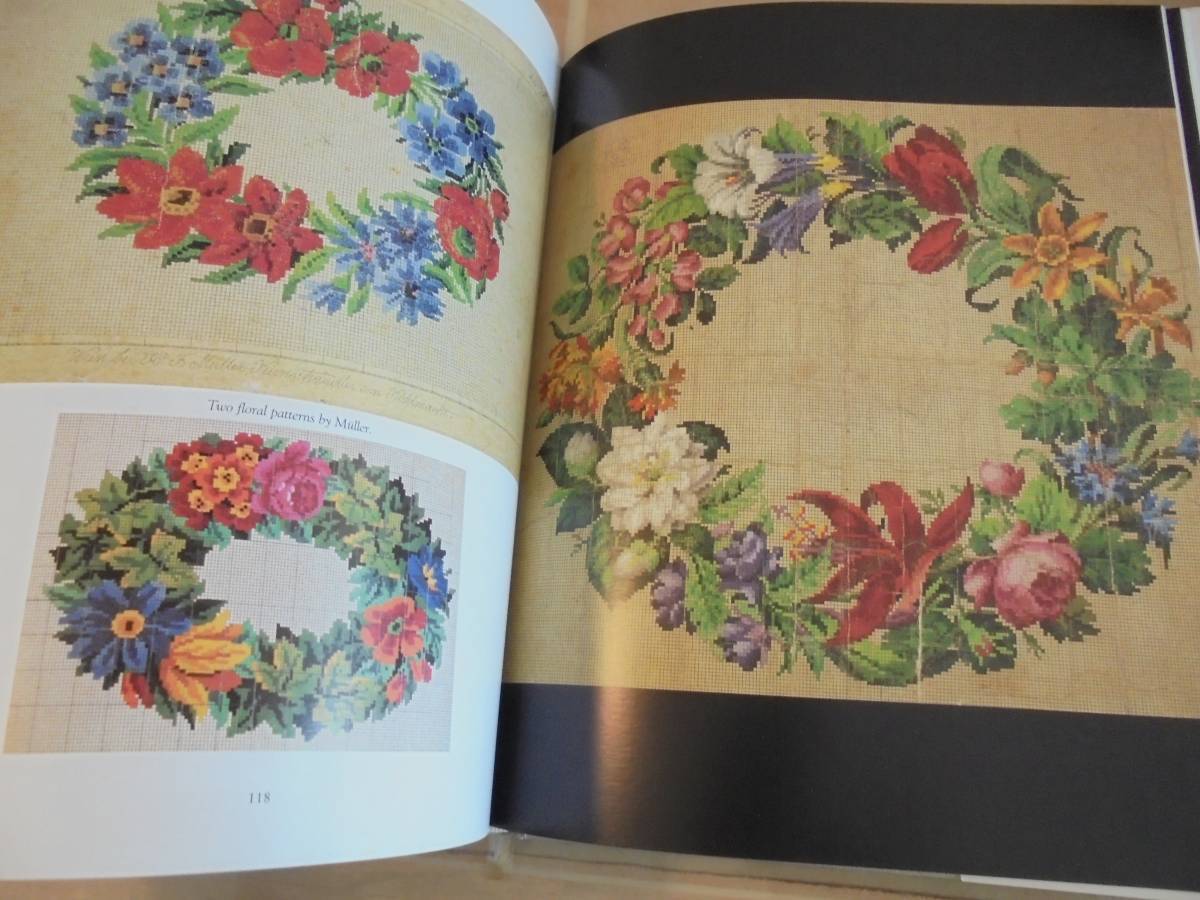 Embroideries 19th Patterns Century & 19世紀ウィーンの刺繍と