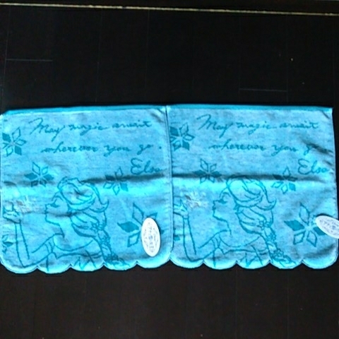 ハンドタオル 新品未使用品 アナと雪の女王 二枚セット_1